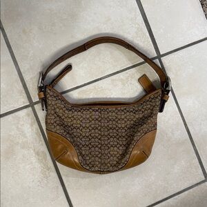 Brown Monogram Shoulder Bag